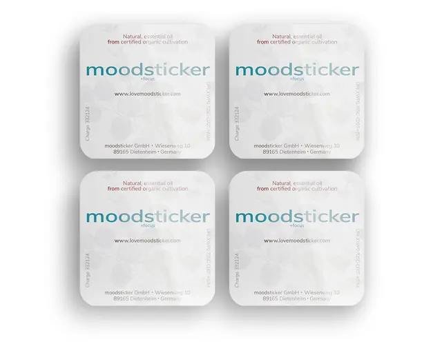 4 Bio-Duftsticker geschenkt