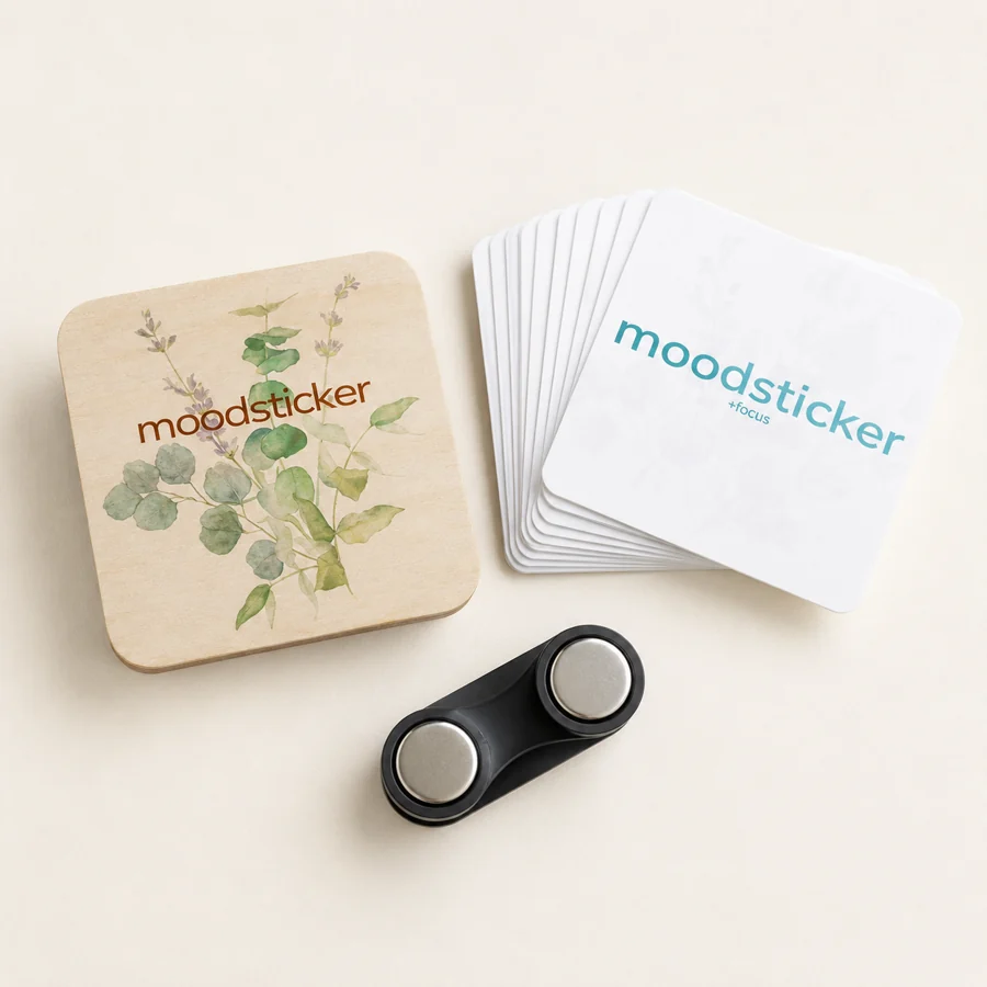 Starter-Set, 1 Magnet + 10 Sticker