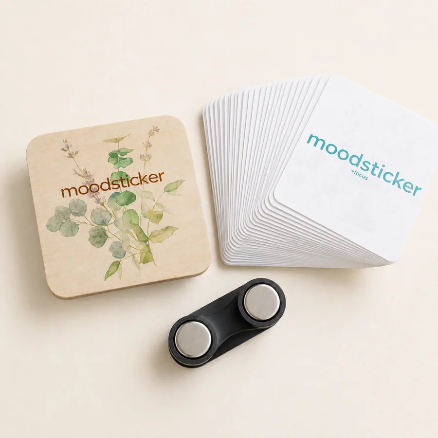 Vorrats-Paket, 1 Magnet + 30 Sticker